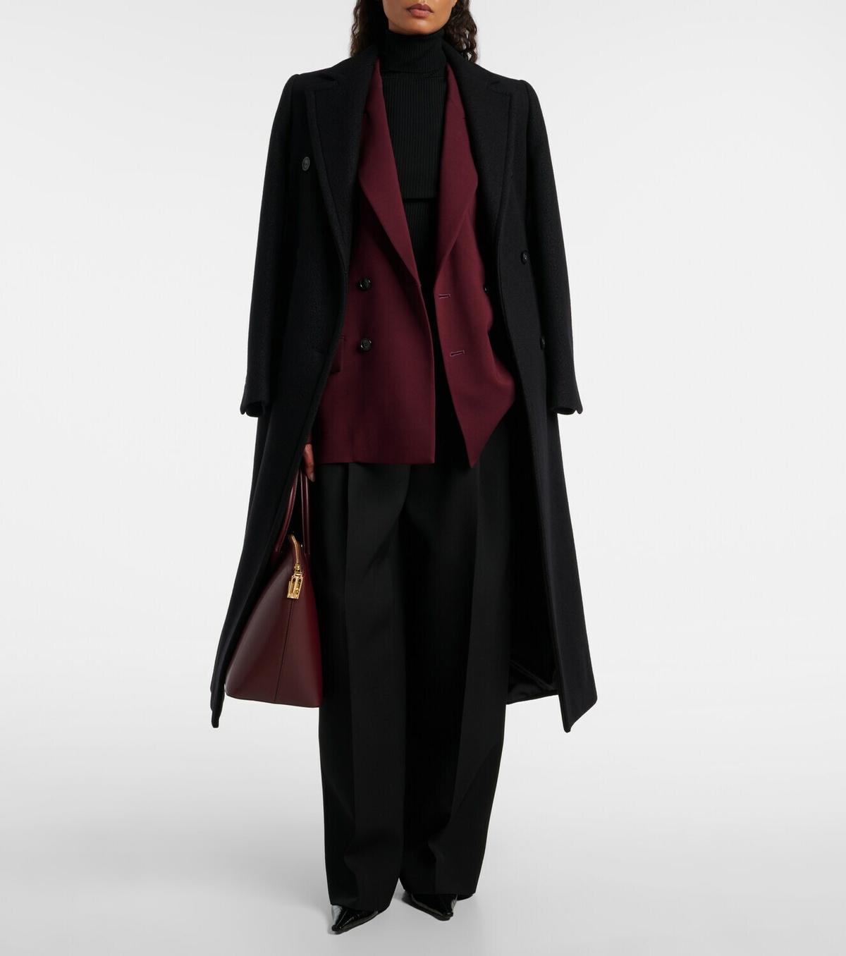 Victoria Beckham 75 croc-effect leather ankle boots