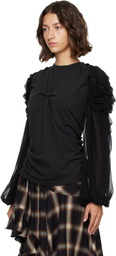 Collina Strada Black Celosia Shirt