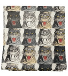 Gucci - Tiger Face printed wallpaper