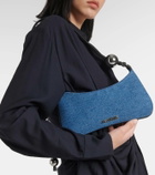 Jacquemus Le Bisou Perle Small denim shoulder bag