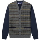 Junya Watanabe MAN Houndstooth Check Cardigan