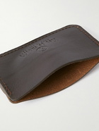 Bleu de Chauffe - Visamex Logo-Debossed Leather Cardholder