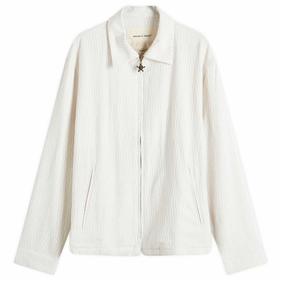 Bram's Fruit Men's Teacloth Overshirt in Beige