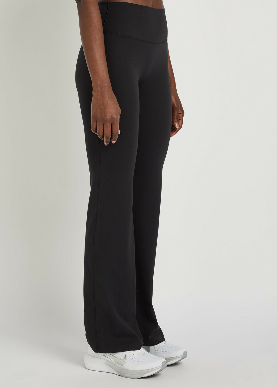 Nike Zenvy Flared-leg Infinasoft Leggings Black Grey