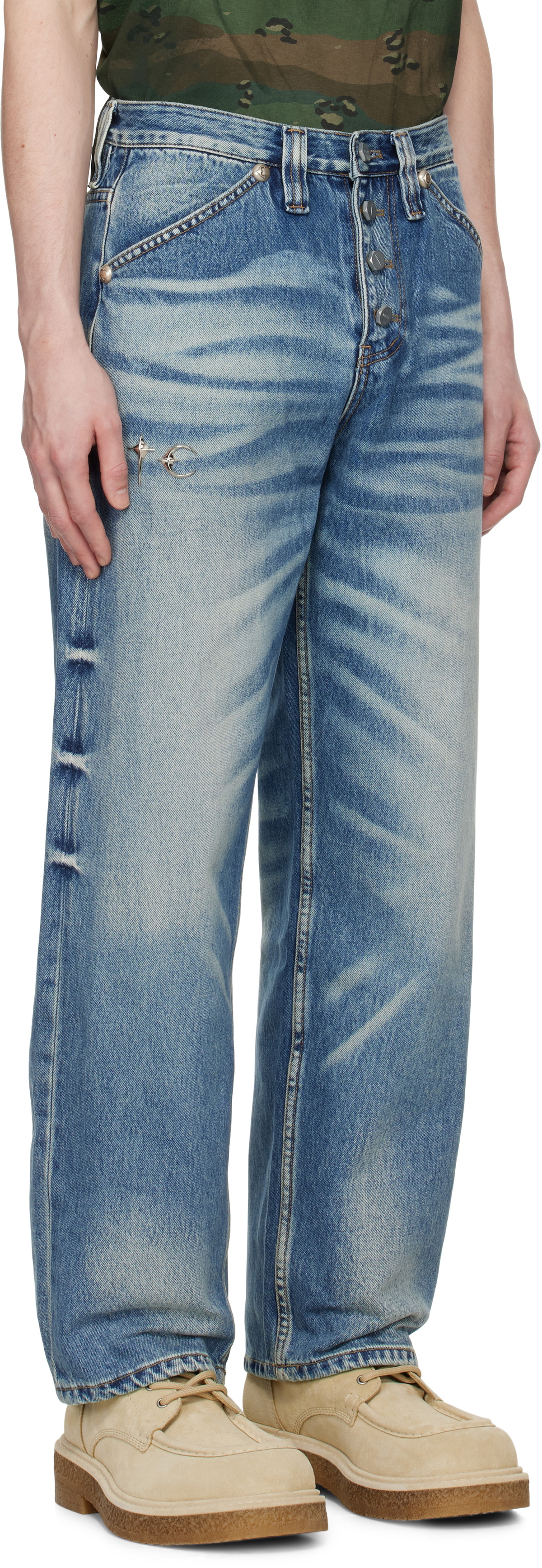 Thug Club Blue SHOT GUN Jeans