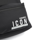 Dsquared2 Men's Icon Backpack in Black/White Print 