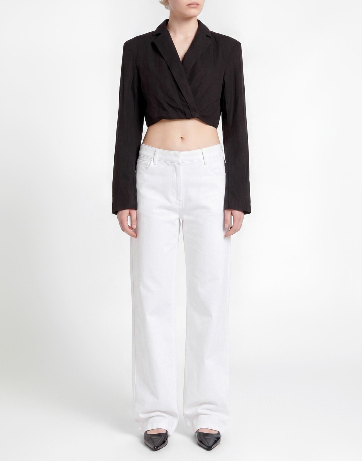 Thom Krom Womens Blazer in Black