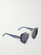LOEWE - Round-Frame Ombré Acetate Sunglasses