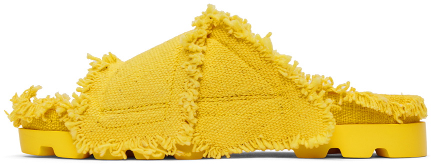 CAMPERLAB Yellow Brutus Sandals CamperLab