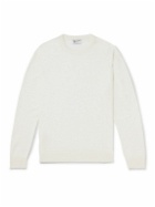 Johnstons of Elgin - Cashmere Sweater - White