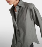 The Attico Eliza cotton shirt