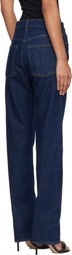AGOLDE Black Mid Rise Kick Boot Jeans