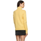 Georgia Alice Yellow Pure Cashmere Turtleneck