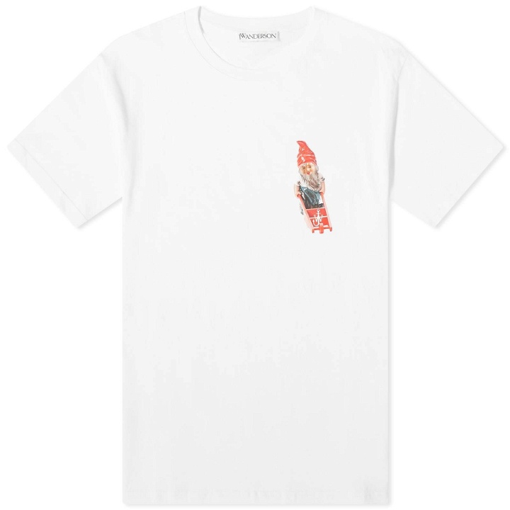 Photo: JW Anderson Men's Gnome Chest T-Shirt in White