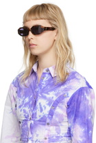 The Attico Tortoiseshell Linda Farrow Edition Irene Sunglasses