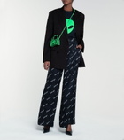 Balenciaga - Double-breasted stretch-wool blazer