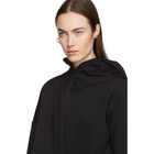 Ann Demeulemeester Black Plain Hoodie