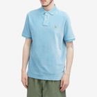 Polo Ralph Lauren Men's Corduroy Polo Shirt in Cassidy Blue