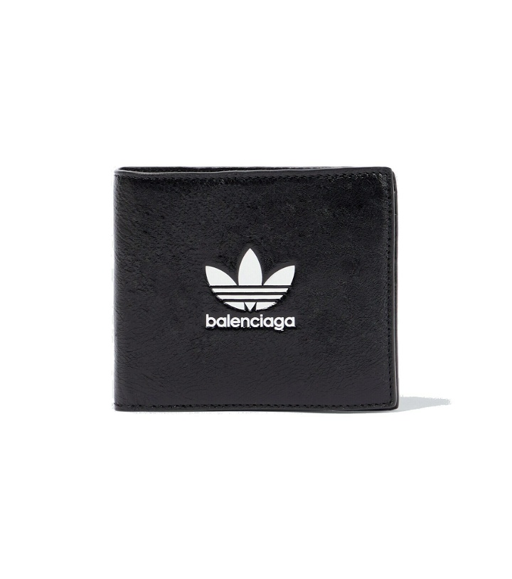 Photo: Balenciaga - x Adidas cash leather wallet