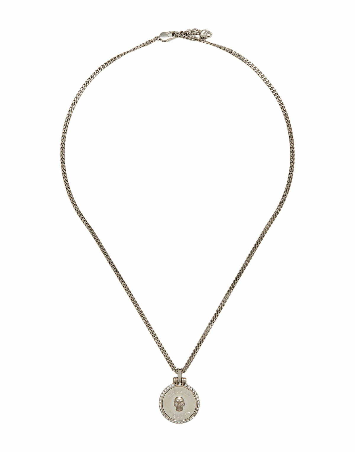 Mcqueen Womens Necklace in Silver