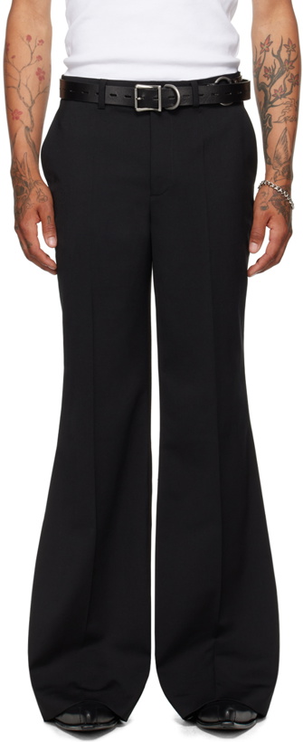 Photo: LU'U DAN Black Bells Bell Trousers