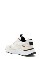 Valentino Garavani Demivee Panelled Mesh and Suede Sneakers White