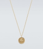 Sydney Evan 14kt gold charm necklace with diamonds