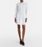 McQueen Cotton poplin shirt dress