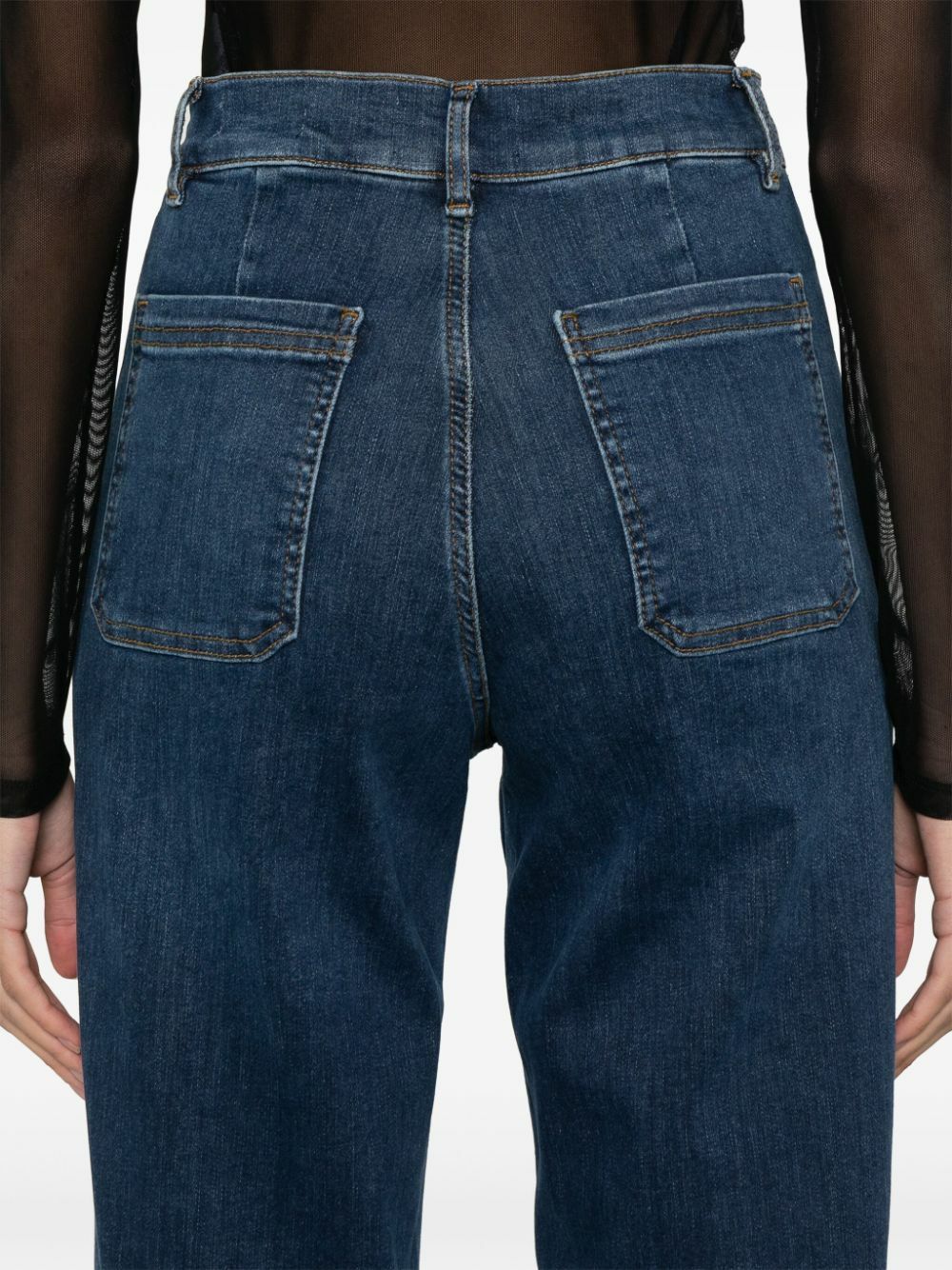 FRAME Le Slim Palazzo Jeans