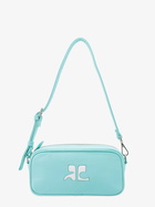 Courreges Shoulder Bag Blue   Womens