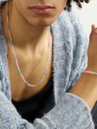 JIA JIA - Gold Opal Beaded Necklace