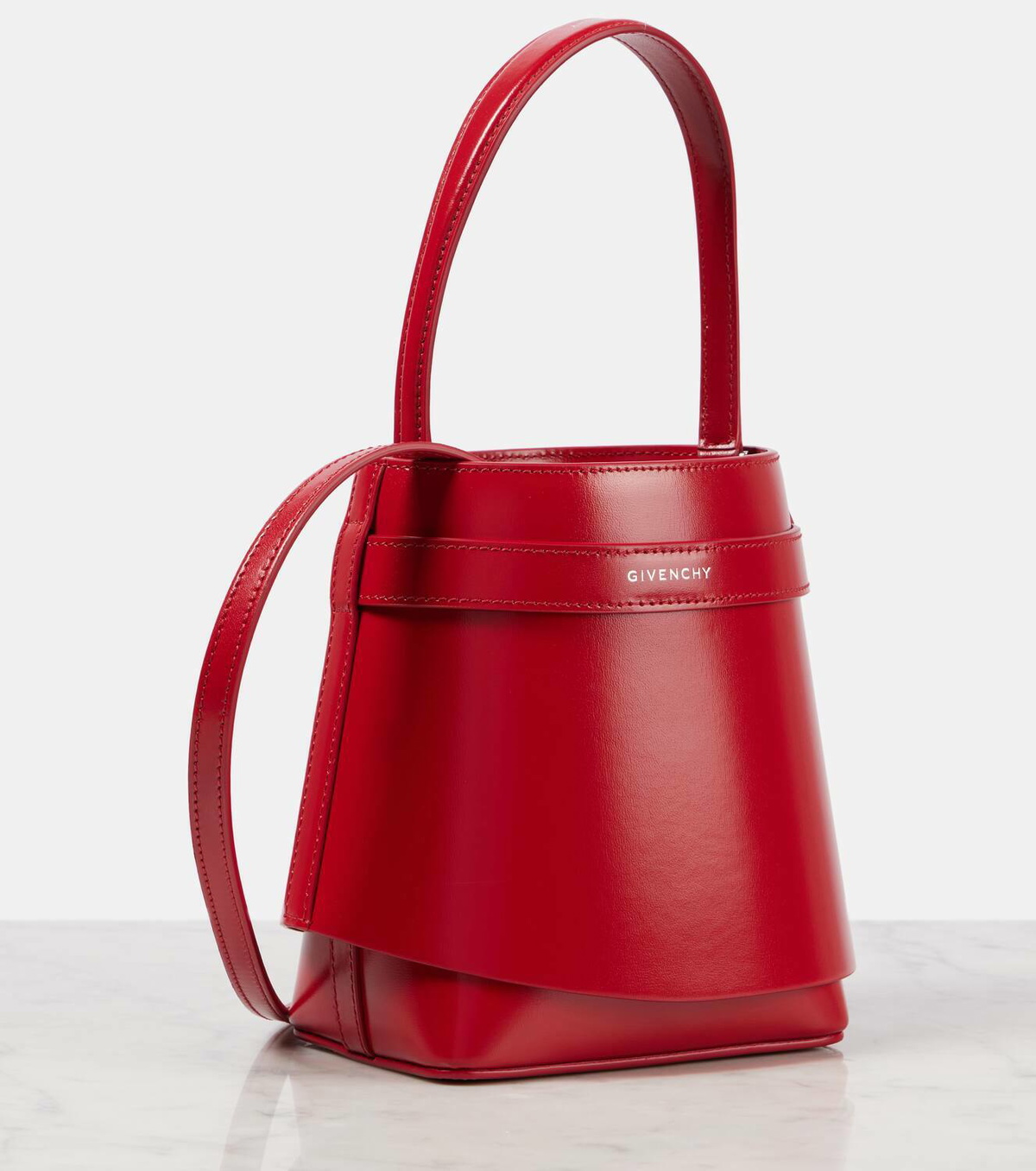Givenchy Shark Lock leather bucket bag Givenchy