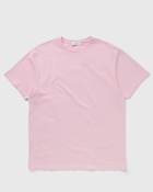 Maison Kitsune Maison Kitsune Embroidered  Relaxed Tee Shirt Pink - Mens - Shortsleeves