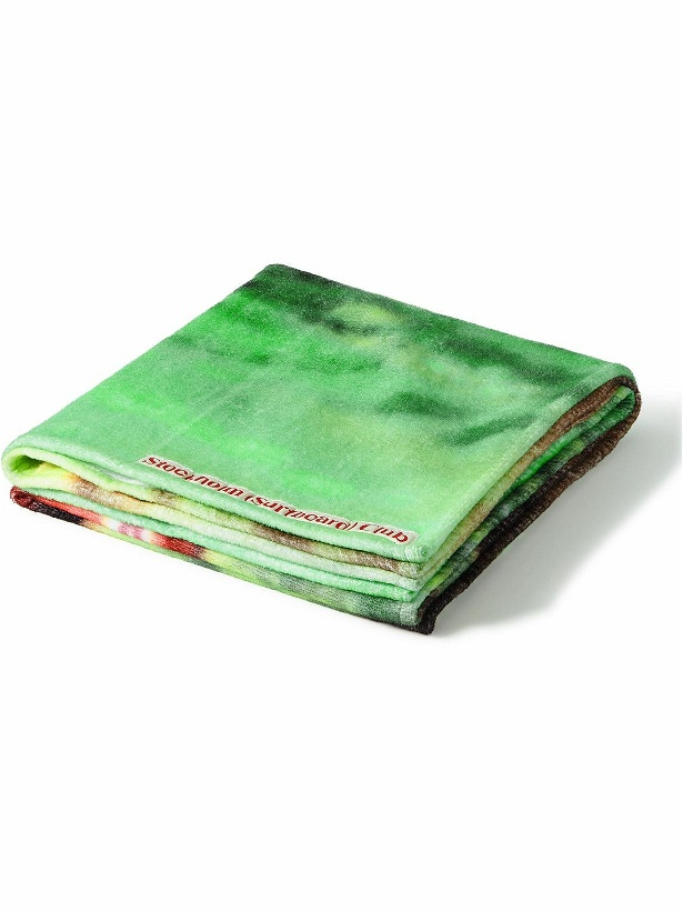 Photo: Stockholm Surfboard Club - Printed Organic Cotton-Terry Towel