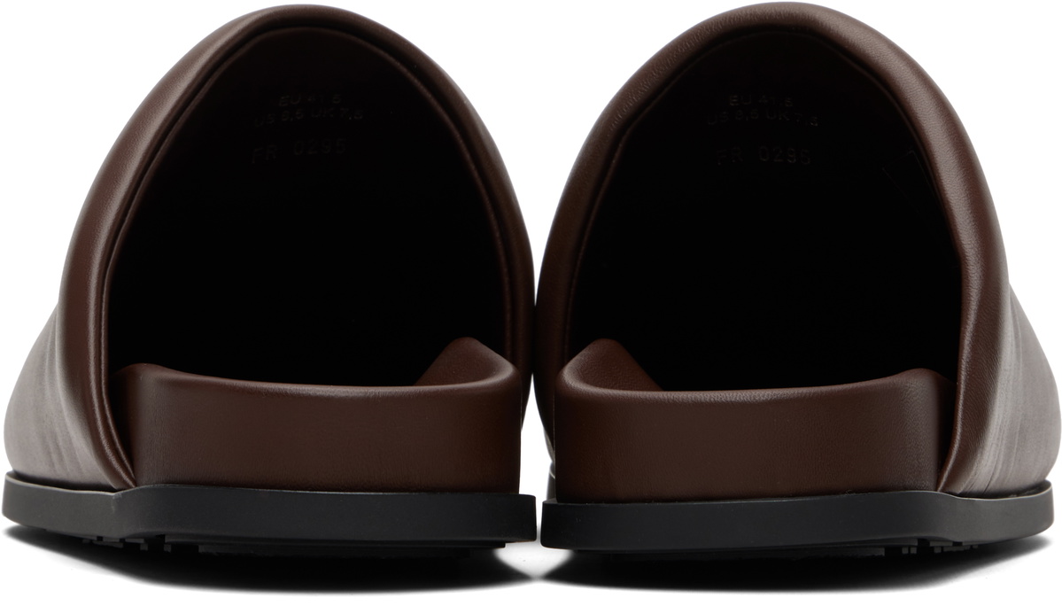 Givenchy Brown Puffy Mule Slip-on Loafers