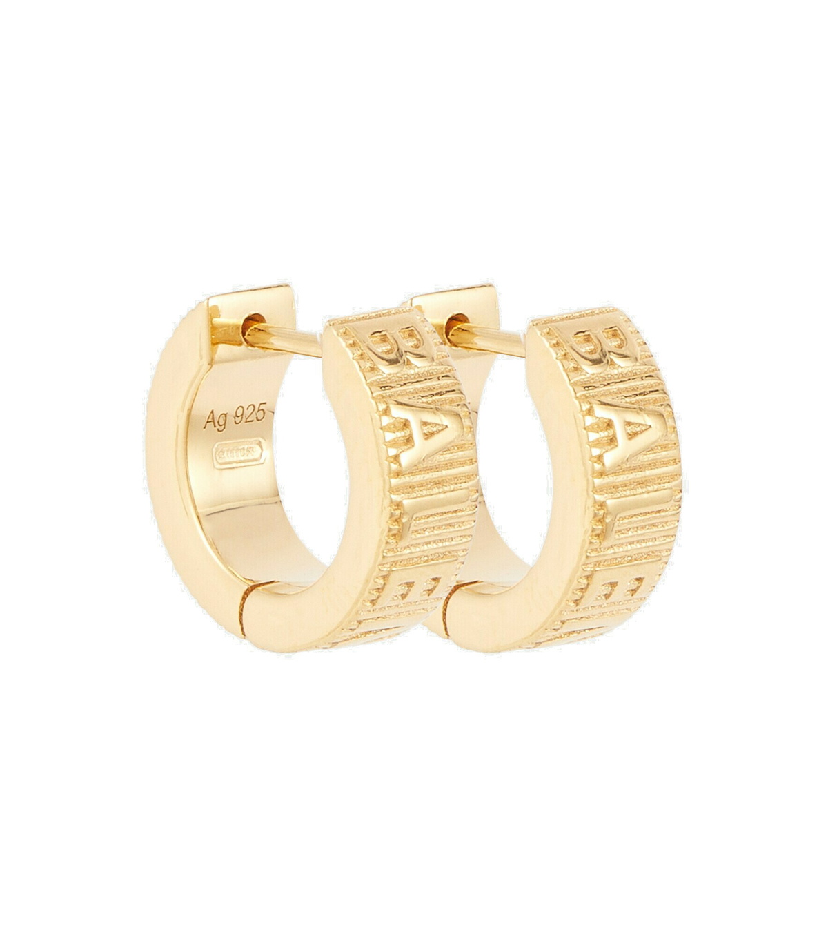 Balenciaga 'Force Spike' Hoop Earrings main image 1