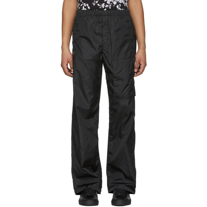 Photo: Givenchy Black Nylon Jogging Pants 