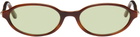 BONNIE CLYDE Brown Baby Sunglasses