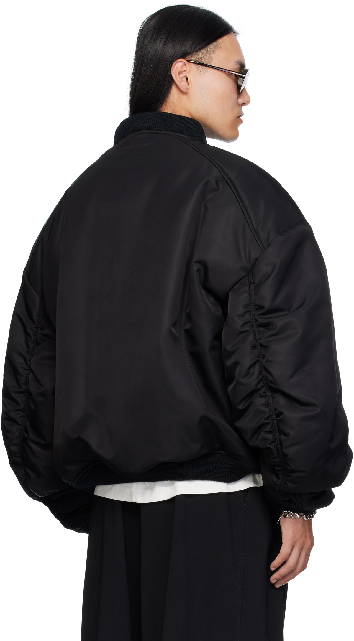 LU'U DAN Black Unibomber Sweatshirt