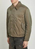 Our Legacy Auto Quilted Twill Jacket Taupe