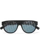 Dior Eyewear - DiorB23 Aviator-Style Acetate Mirrored Sunglasses