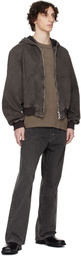OUR LEGACY Black Bank Denim Jacket