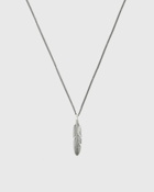 Serge De Nimes Silver Ethereal Feather Necklace Silver - Mens - Jewellery