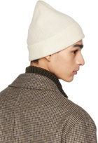 LISA YANG Off-White Monaco Beanie