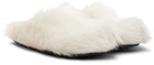 Marni Off-White Fussbett Sabot Slip-on Loafers