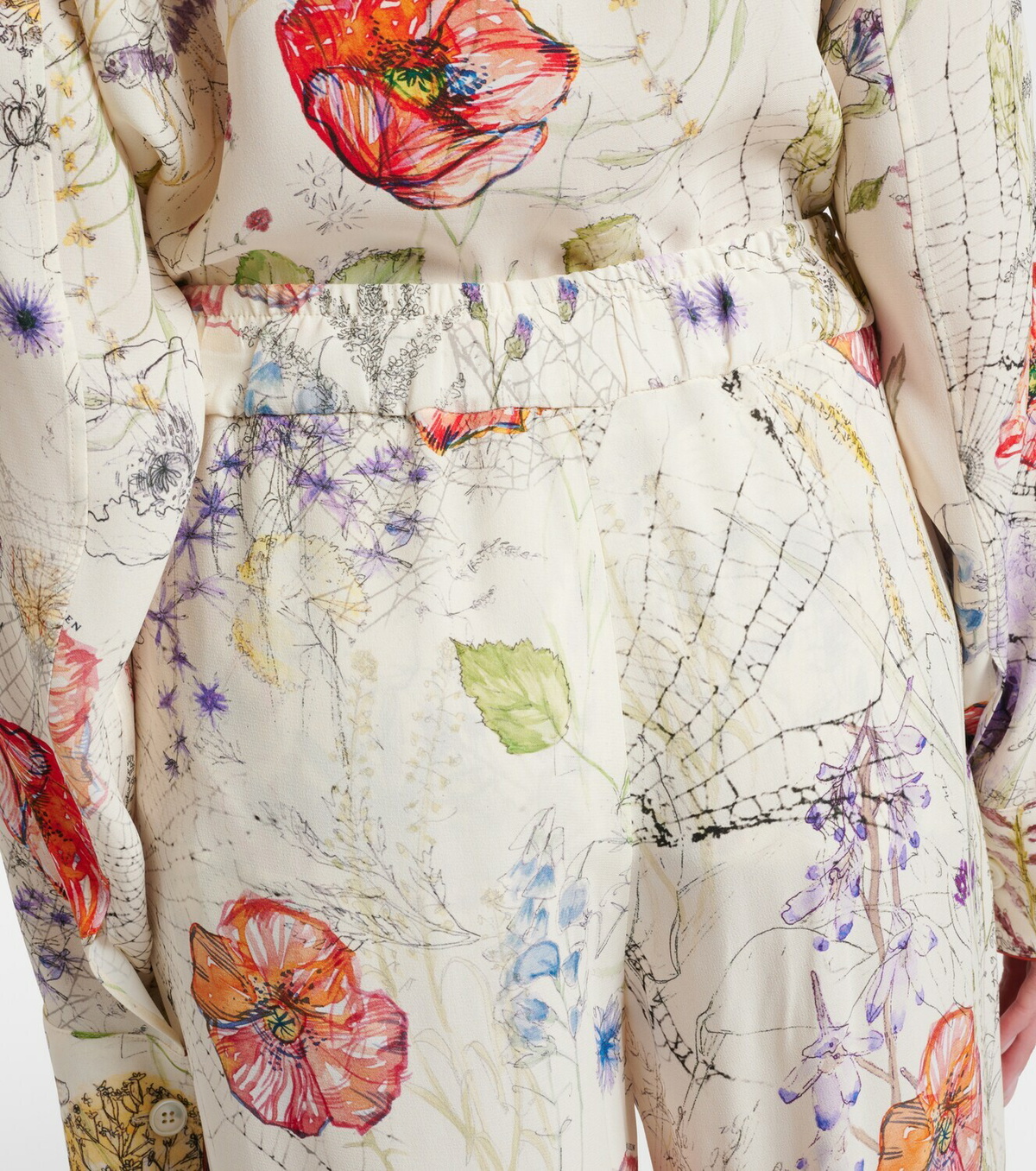 McQueen Meadow palazzo pants