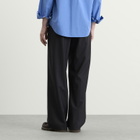 NN07 Men's Kay Pleated Trousers in Navy Stripe
