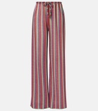Oséree Lumière striped wide-leg pants