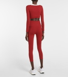 Live The Process - Cropped sports top
