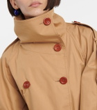 Acne Studios - Cotton gabardine cropped trench coat